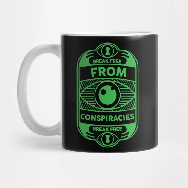 Break free from conspiracies Anti Conspiracy Rationality by alltheprints